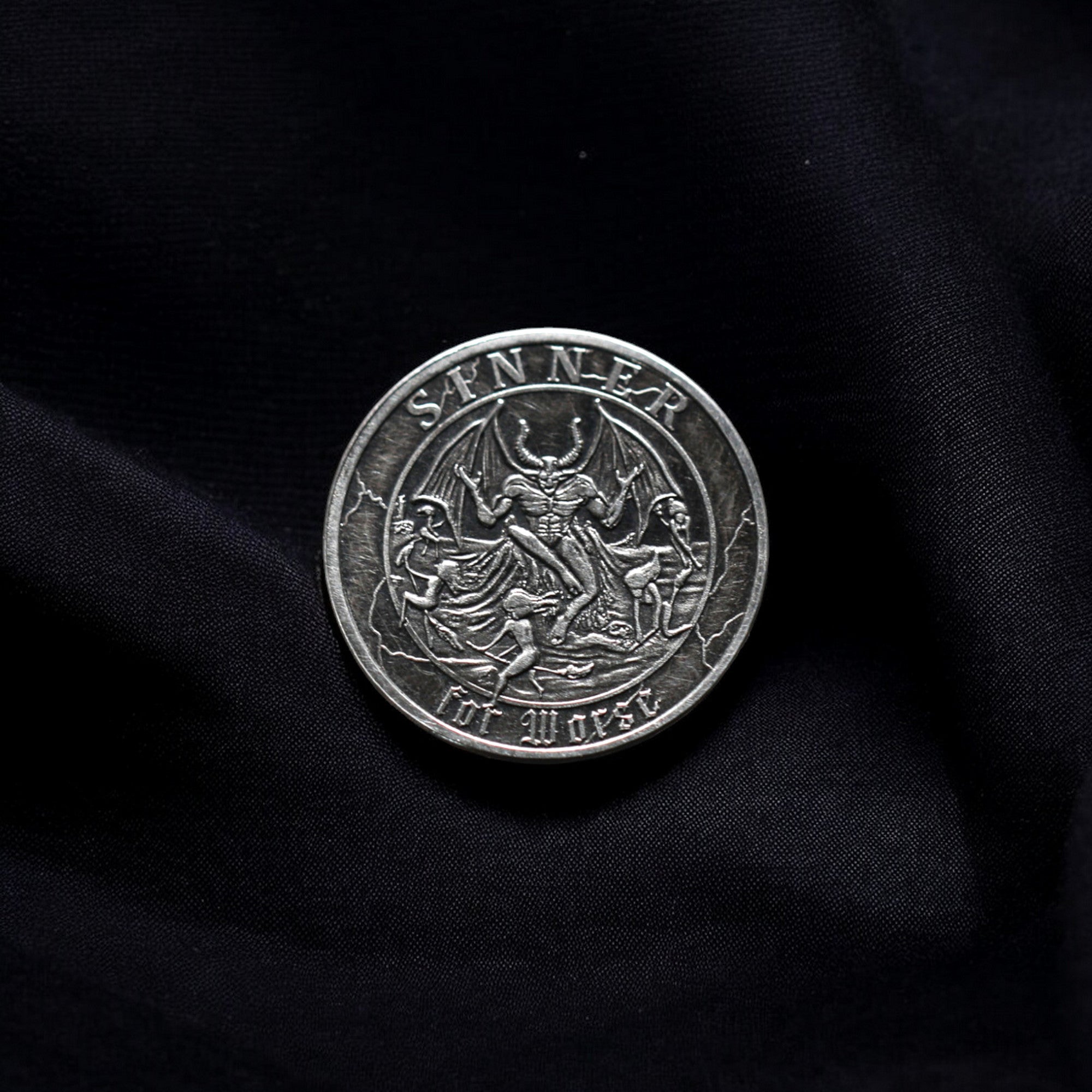 999 Silver - Saint & Sinner Coin – Noble Strike